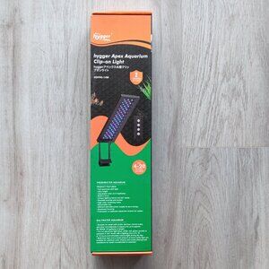 Hygger Apex Aquarium Clip-on Light 14 Watt Saltwater Freshwater 4-20 gallons